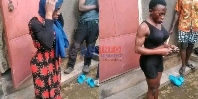 Nigerian man disguises as woman