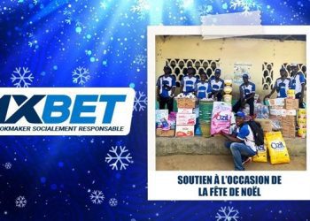 Fête de fin d'année pour les orphelins de la star du rap, 1Xbet