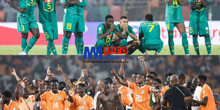 Senegal kicked out of AFCON 2023 by Ivory Coast