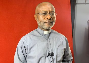 Cameroonian Jesuit priest, Father Ludovic Lado (Picture, MMI, January 2023)