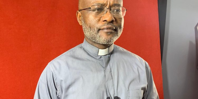 Cameroonian Jesuit priest, Father Ludovic Lado (Picture, MMI, January 2023)
