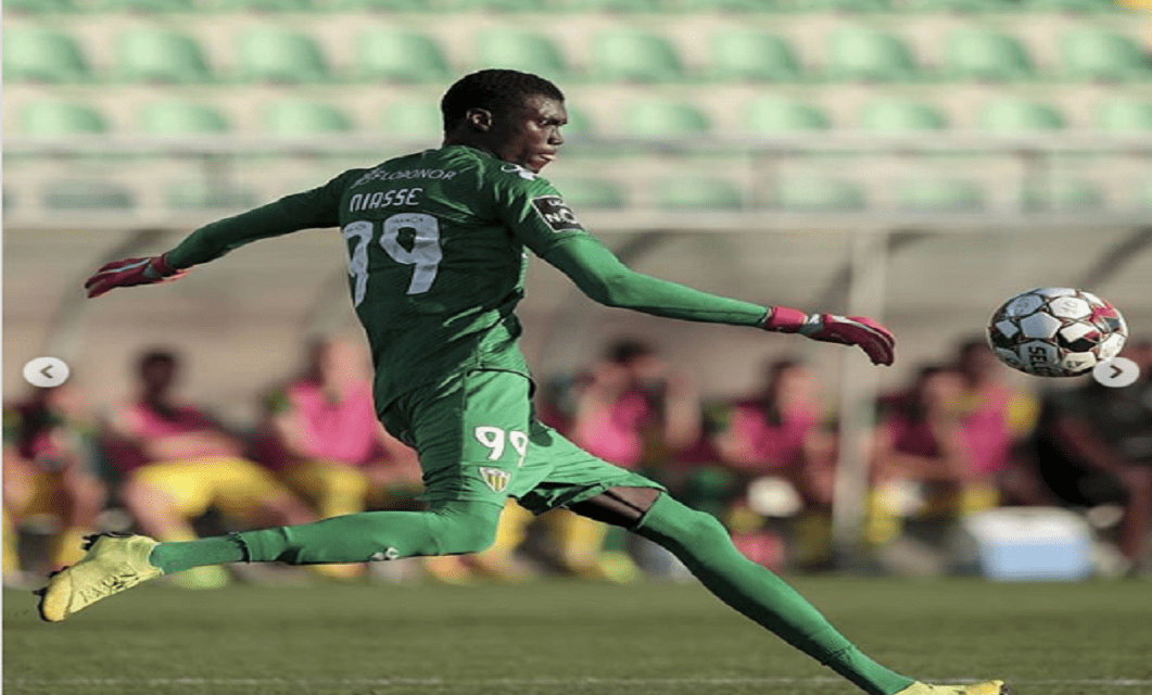 Mauritania goalkeeper Babacar Niasse