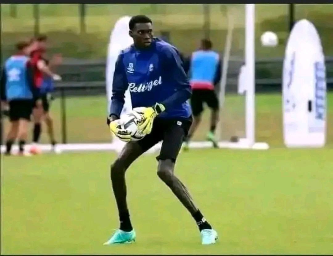 Mauritania goalkeeper Babacar Niasse