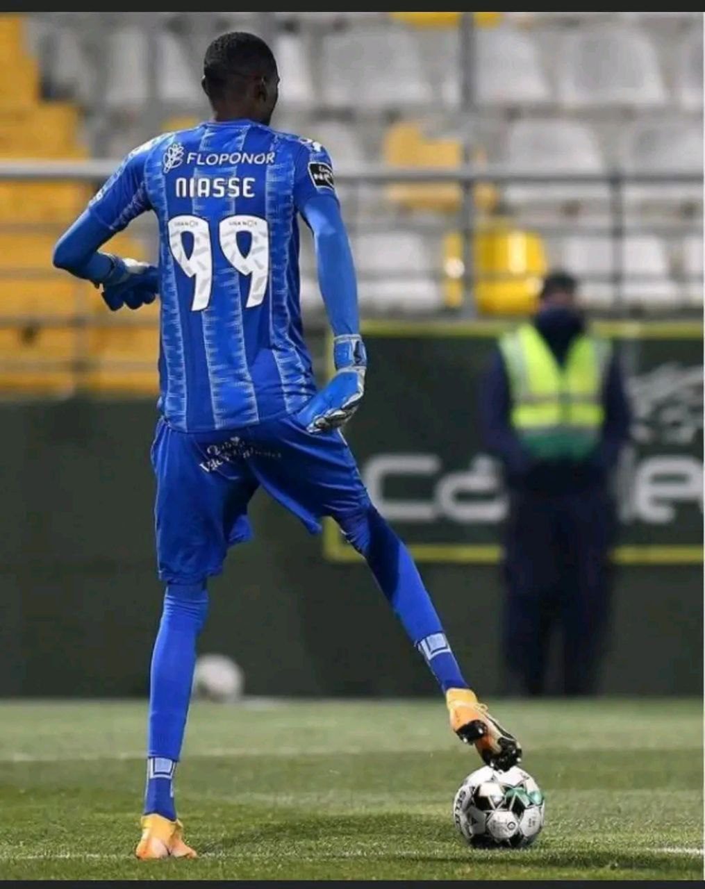 Mauritania goalkeeper Babacar Niasse