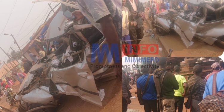 Accident in Bafoussam