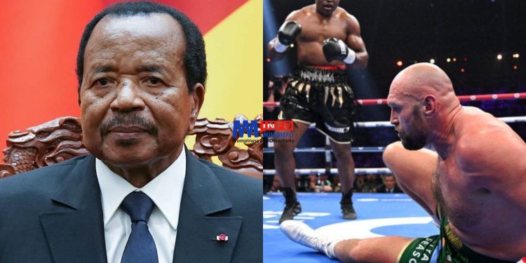 Biya congratulates Ngannou