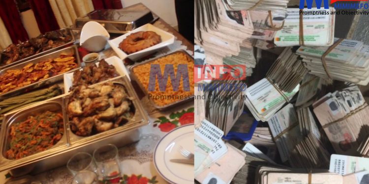 Douala man celebrates after getting ID