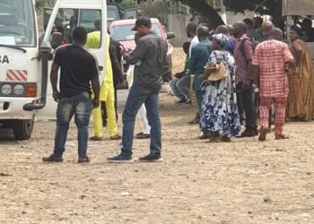 Enset Kumba staff bus attacked