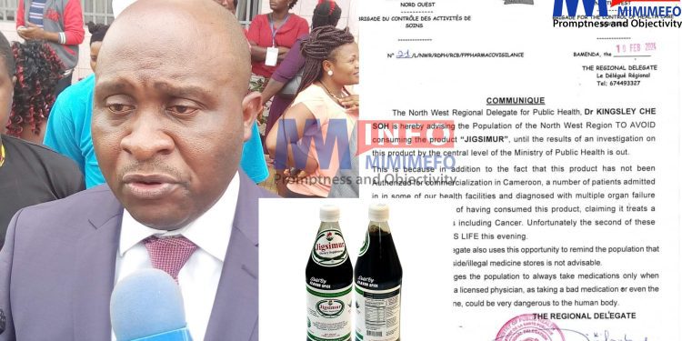 Jigsimur raises public health concerns about unregulated drugs in Bamenda