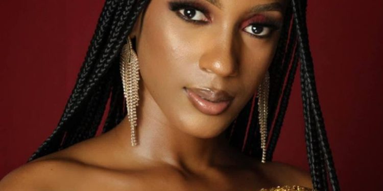 Julia Samantha, former Miss Cameroon is representing the country at the Miss World contest