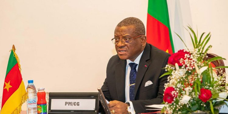 Cameroon Prime Minister Dion Ngute