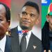 President Paul Biya, Samuel Eto'o and Rigobert Song