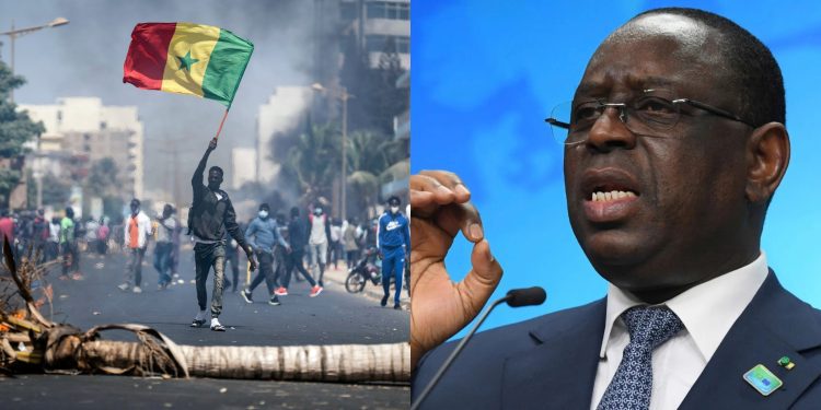 Protest in Senegal, Macky Sall