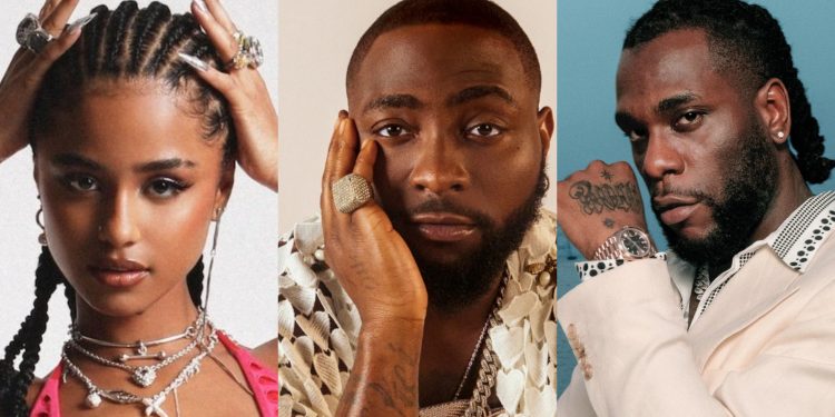 Tyla, Davido and Burna Boy, 2024 Grammy Award