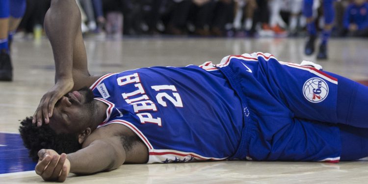 Joel embiid out for a month
