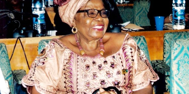 Barrister Weledji Mariam, Pioneer Cameroonian female lawyer is no more (Info/Photo Credit: FIDA Cameroon)