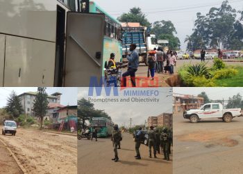 Drivers in Bamenda protests bad roads