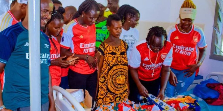 Woman named her triplets after Arsenal players