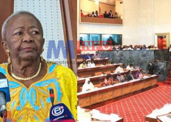 Hon. Koa Mengue Laurentine at the National Assembly