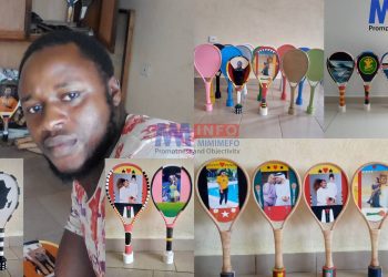 Kiyang Federick Muluh and his Unique Sports Rackets