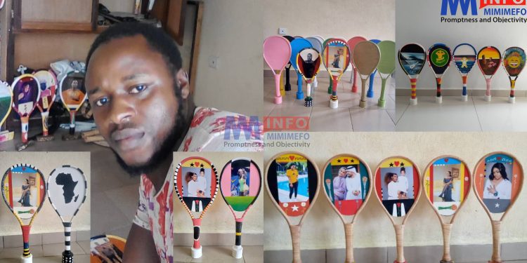 Kiyang Federick Muluh and his Unique Sports Rackets