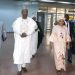 Malian Minister of Health arrive Yaounde