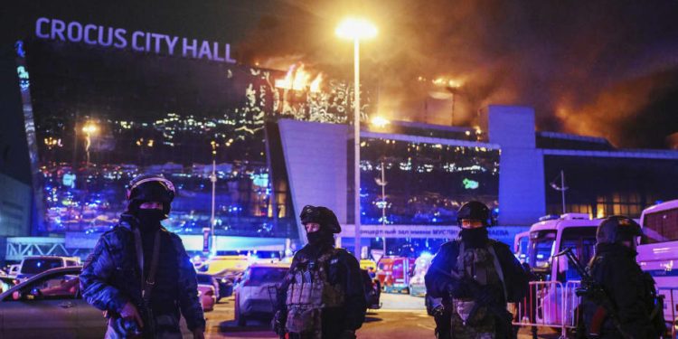 Moscow concert hall attack leaves many dead