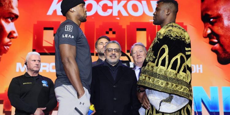 Francis Ngannou vs Anthony Joshua