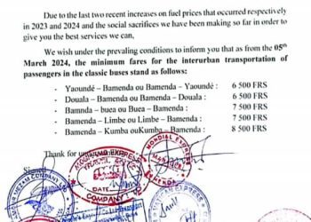 Transporters increase fare in Cameroon's anglophone regions