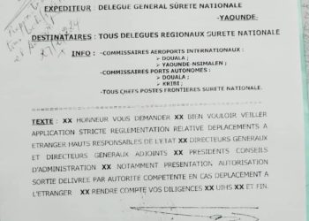 Travel Restrictions Cameroon