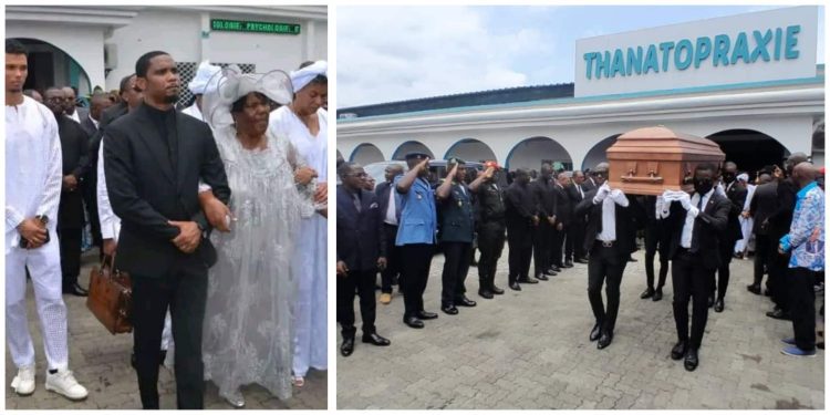 Hundreds join Samuel Eto'o in homage to father, David Eto'o