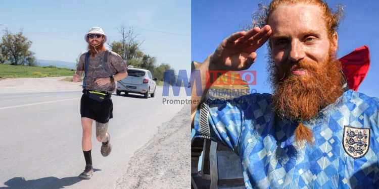 Russ Cook completed a run from the South to the North of Africa