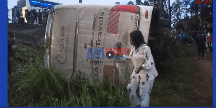 Oasis bus accident in Bamenda
