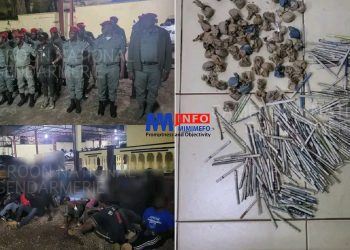 The National Gendamerie engage in crime fighting strategies