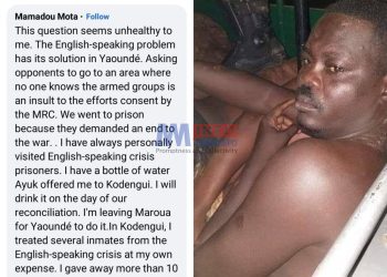 Mamadou Mota makes false claims about the reason for his imprisonment