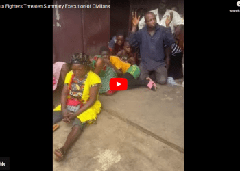 Ambazonia separatists threaten civilians