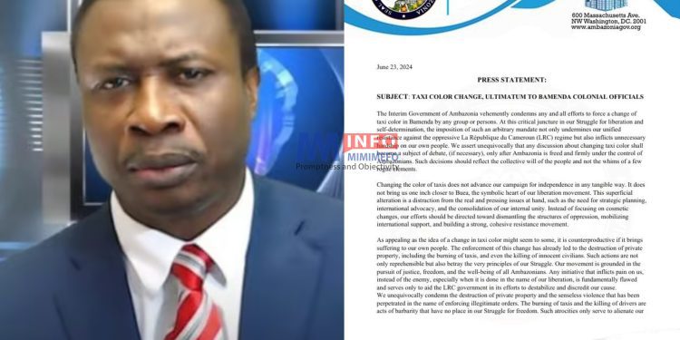 Chris Anu's interim government criticise Taxi Change policy
