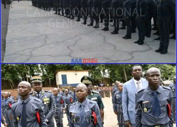 Gendarmes graduate (archive images)