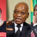 Julius Malema, Jacob Zuma, Cyril Ramaphosa South Africa election 2024 (MMI)