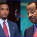 Samuel Eto'o says he will support Biya
