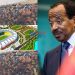 The Paul Biya stadium in a state of disrepair