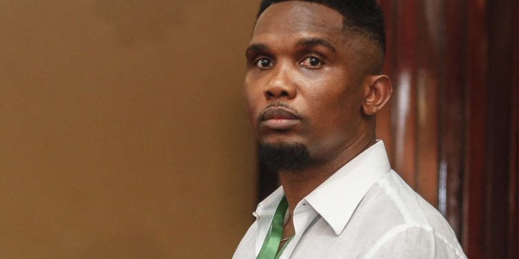 Samuel Eto suspended