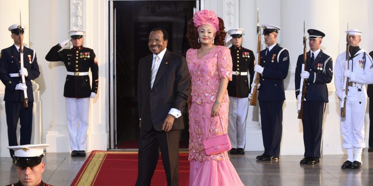 Paul Biya, Chantal Biya in France