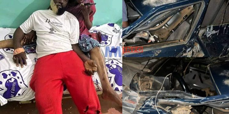 Atango De Manadjama survives accident