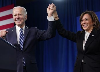 Biden and Harris