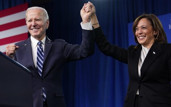 Biden and Harris