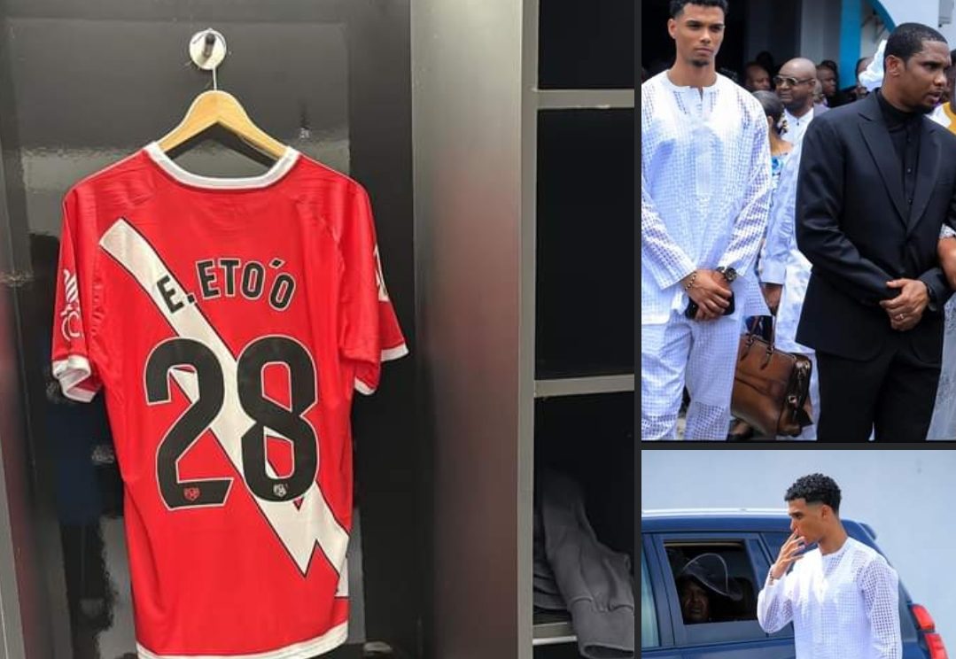 Ce 18 août, Samuel Eto'o, président de la Fédération camerounaise de football, a partagé une lettre émouvante à l'intention de son fils, Étienne Eto'o, marquant une journée symbolique pour le jeune footballeur. En plus de célébrer son anniversaire, Étienne a également été sélectionné pour jouer son premier match dans un club de première division le Rayo Vallecano, une étape importante dans sa carrière naissante