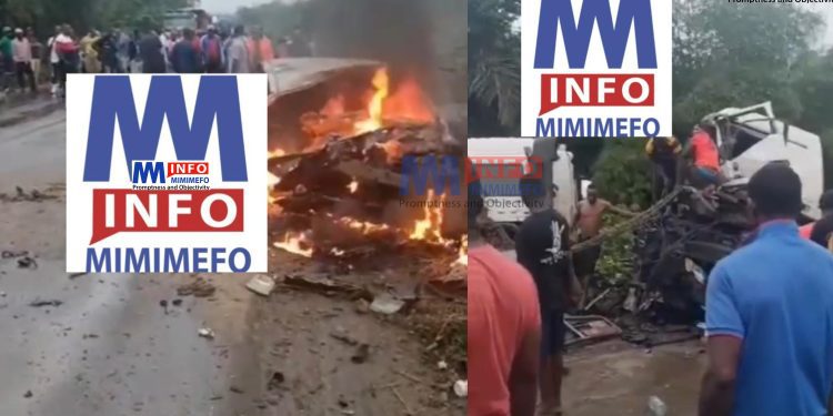 Accident Yaounde-Douala Route
