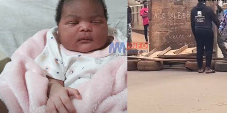 Baby reported stolen