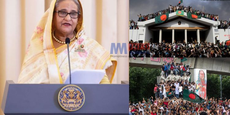Bangladesh PM flees amid widespread protests